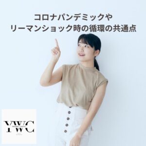 コロナパンデミックやリーマンショック時の循環の共通点