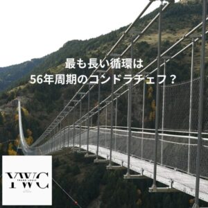 最も長い循環は56年周期のコンドラチェフ？