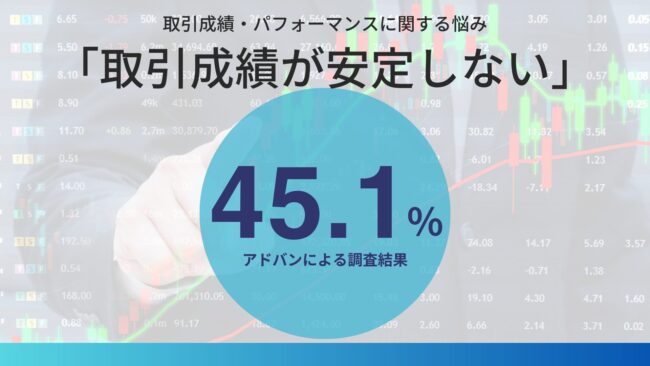 取引成績をこれ以上悩まずに安定させませんか？