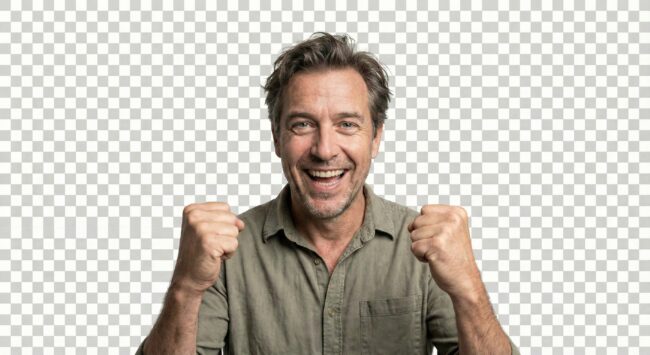 順調に損小利大が実現できるようになってガッツポーズして喜んでいる井上さん