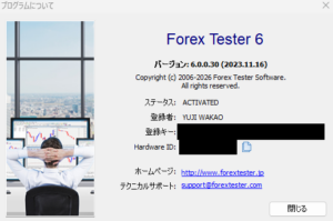 検証ソフトForexTester（フォレックステスター）を購入してひたすら検証を繰り返してみました