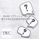 BLASH（ブラッシュ）狙いが稼ぐためには王道の方法なのか？