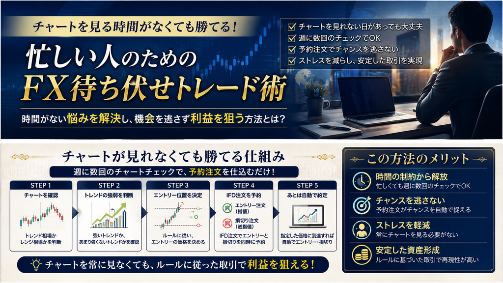 チャート見る時間がなくても勝つ方法