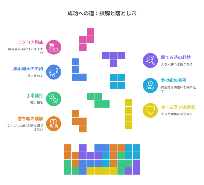 成功への道：誤解と落とし穴