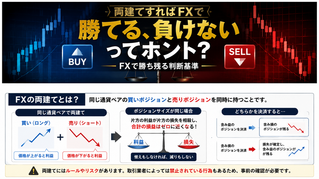 両建てで勝てる、負けないってホント?